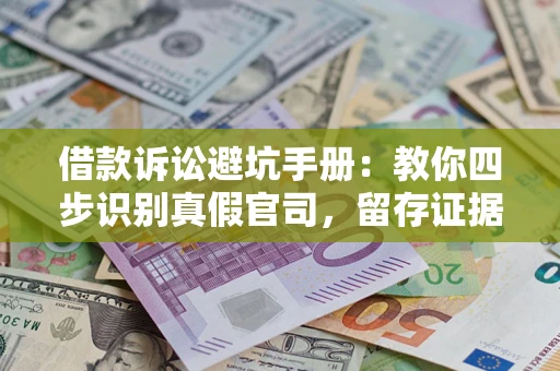 济南借款诉讼避坑手册：教你四步识别真假官司，留存证据不踩雷