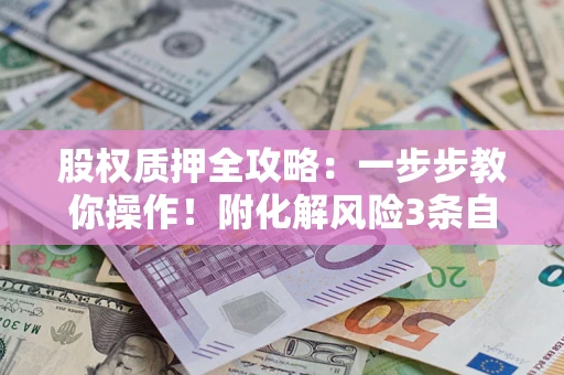 济南股权质押全攻略：一步步教你操作！附化解风险3条自救法则