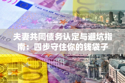 济南夫妻共同债务认定与避坑指南：四步守住你的钱袋子